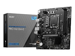 MSI PRO H610M-E                      (H610,S1700,mATX,DDR5)