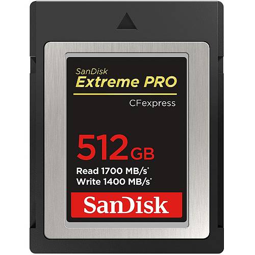 CARD 512GB SanDisk Extreme Pro CFexpress card 1700MB/s