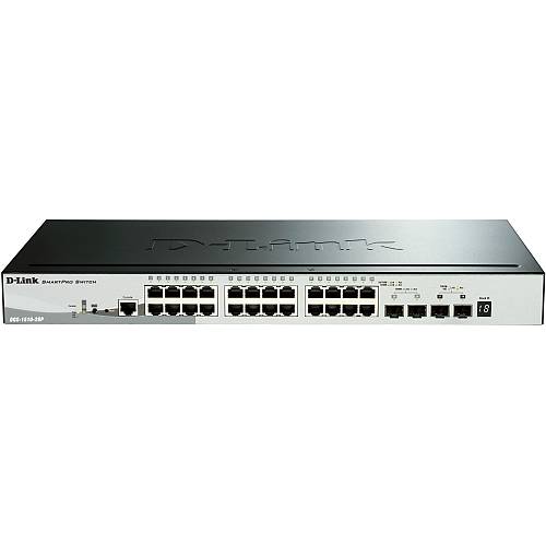 28P D-Link DGS-1510-28P/E PoE M Gigabit Stack