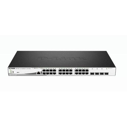 28P D-Link DGS-1210-28MP PoE+ M RM