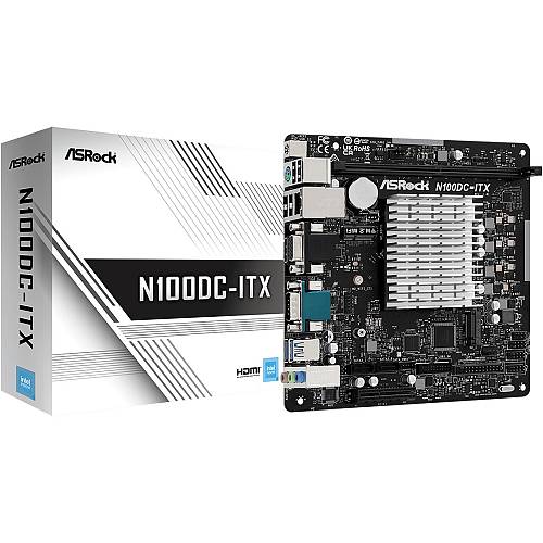 N100 ASROCK DC-ITX Q-Core mATX D3 retail
