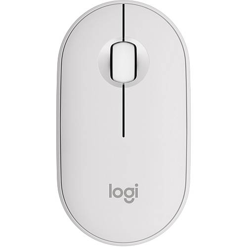 Logitech Pebble M350s Wireless Tonal White