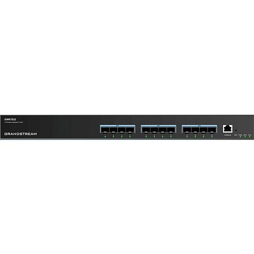 12P Grandstream GWN7832. 12x 10-Gigabit-SFP+-Ports. Layer-3-Aggregations-Switches