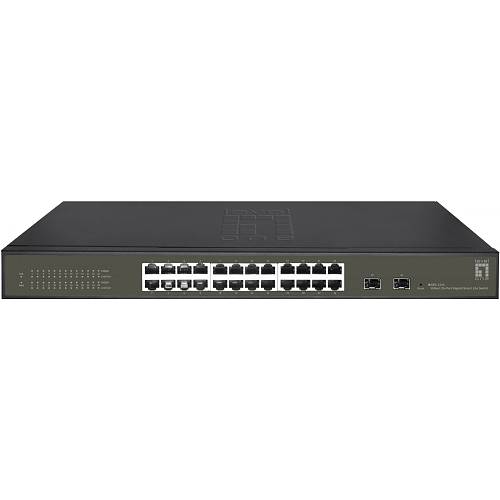 Switch 24x GE GES-2126 2xGSFP 19 Hilbert