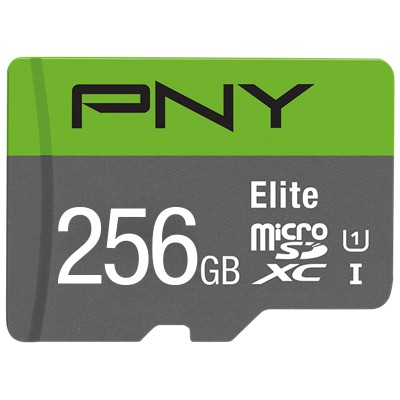 CARD Micro XC Card 256GB PNY Elite Cl.10 U1 retail