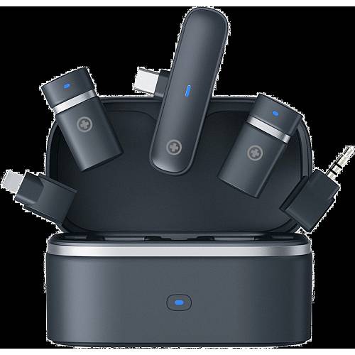 Plusonic Wireless Mikrofone Kit PS-TDS9 USB Type C/Lightning/3.5mm Klinke WiFi-Micro / *ALLTRAVEL*
