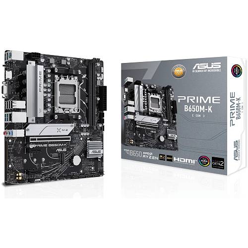 MB ASUS PRIME B650M-K (AMD.AM5.DDR5.mATX)