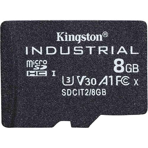 CARD 8GB Kingston Industrial microHC 100MB/s