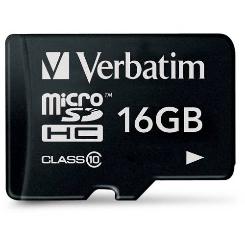 CARD 16GB Verbatim Premium MicroHC 80MB/s