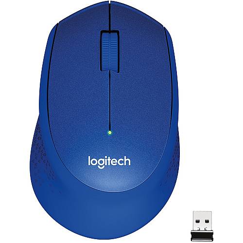 Logitech M330 SILENT PLUS wireless blue