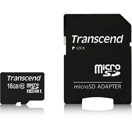 CARD 16GB Transcend MicroSDHC