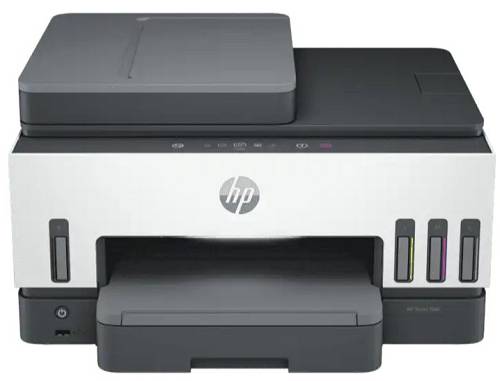 Hp Printer All In One Inkjet Color Smart Tank Business 790 A4, Print, Scan, Copy, Fax, 23PPM (B), 22PPM (C), 4800 X 1200 Dpi, Dc:6K, Duplex, Adf, 250P Tray, USB, BT, Wifi, Lan, 1YW, Get 3YW Ext. Free, Cashback 50€ Until 31/07/25