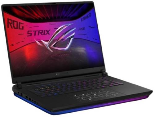 Asus Notebook Rog Strix Scar 16, G635lw-rw027x, Intel Ultra 9 275HX 2.7-5.4ghz/36mb, 24C, 64GB, 2TB SSD M.2 Nvme, Nvidia Geforce Rtx 5080 16GB, 16, Wqxga 2.5k 2560x1600 240hz Miniled 1200NITS, Rgb/key, WIFI7, BT, Win 11 Pro, 2YW Black