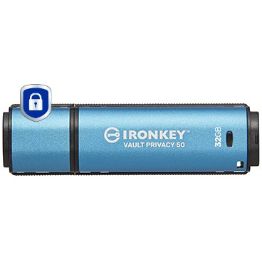 STICK USB-Stick 32GB Kingston IronKey Vault Privacy 50 retail
