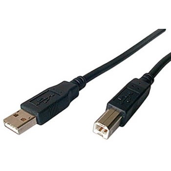 Kabel USB 2.0 A-B 0.5m black