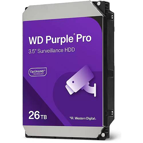 WD Purple Pro 8.9cm (3.5) 26TB SATA3 7200 512MB WD260PURP