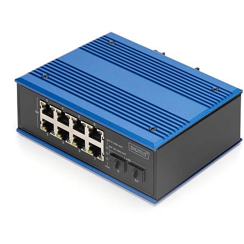Digitus 8+2P Industrial Gigabit Ethernet PoE Switch