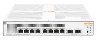 Hpe Aruba Switch Instant On 1930 8G, 8x Ports Gigabit Full Poe CLASS4 124W, 2x Sfp 1gbe Ports, Layer 2+ (STATIC Routing), Smart Managed, Advance Security Features, Rack Mountable, Lifetime Warranty