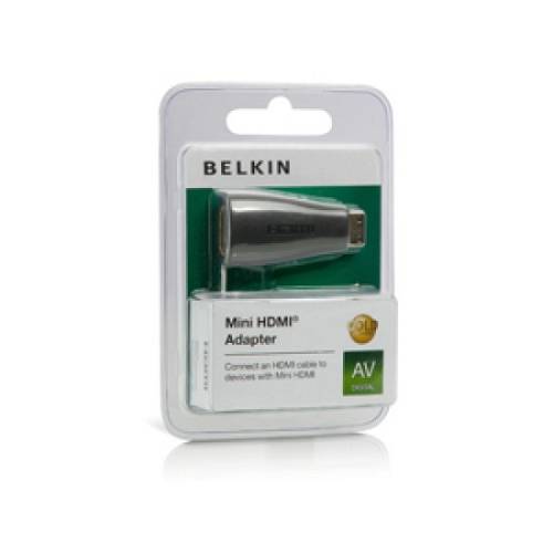 ADAPTER,HDMI/HDMI-MINI,F/M,BLACK,GOLD-PLATED