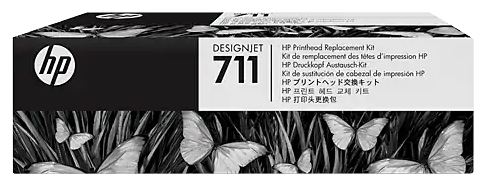 HP 711 , Black, yellow, cyan, magenta , printhead , for DesignJet T120 ePrinter, T520 ePrinter