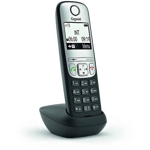 GIGASET A690HX black 5.1 cm 2 Zoll black-weiss Grafik-Display Freisprechen Telefonbuch fr DECT Basisstationen und Router