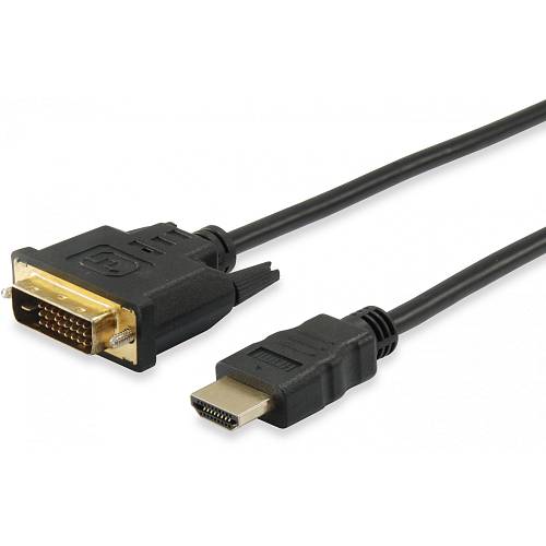 Equip HDMI A auf DVI(24+1) St/St 3.0m 1920x1200/60Hz sw