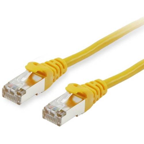 Equip Patchkabel Cat6 S/FTP 2xRJ45 5.00m yellow LSZH Polybeutel