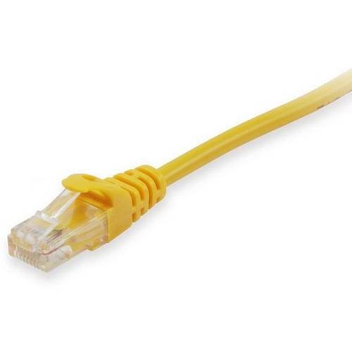 Equip Patchkabel Cat6A U/UTP 2xRJ45 3.00m yellow LSZH Polybeutel