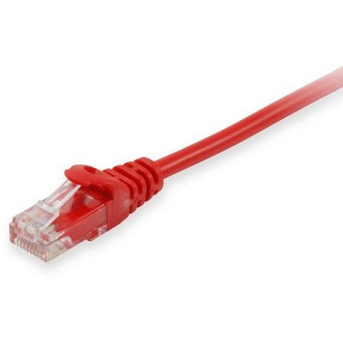 Equip Patchkabel Cat6A U/UTP 2xRJ45 5.00m rot LSZH Polybeutel