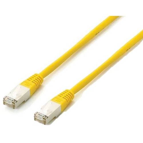 Equip Patchkabel Cat6A S/FTP 2xRJ45 3.00m yellow Plat.LSZH Polybeutel