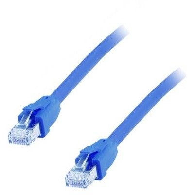 Equip Patchkabel Cat8.1 S/FTP 2xRJ45 5.00m blue LSZH Polybeutel