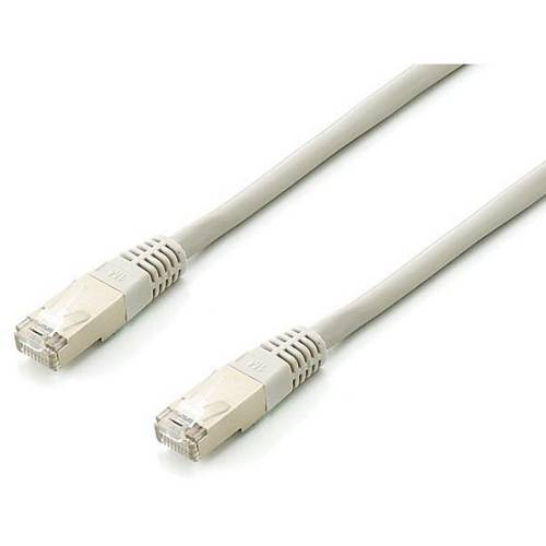 Equip Patchkabel Cat6A 5x/set S/FTP 2xRJ45 5.00m gr Plat.