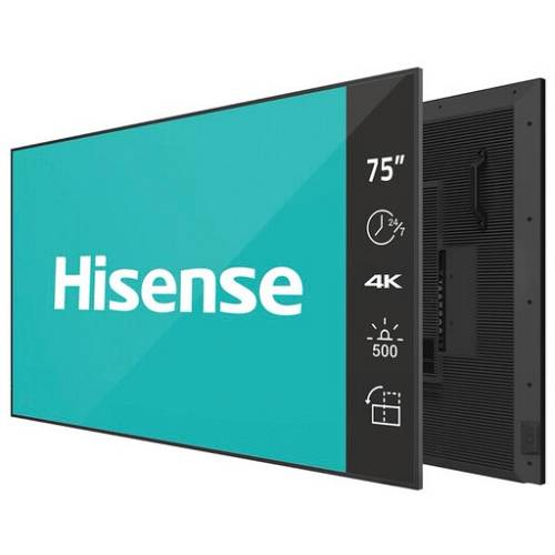 Hisense 75 Zoll 4K UHD IPS Digital Signage Display - 24/7 Operation
