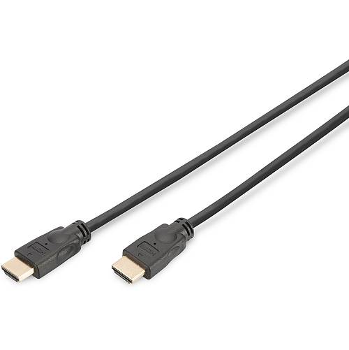 DIGITUS HDMI-Kabel A->A Ethernet St/St 5.0m black 4K