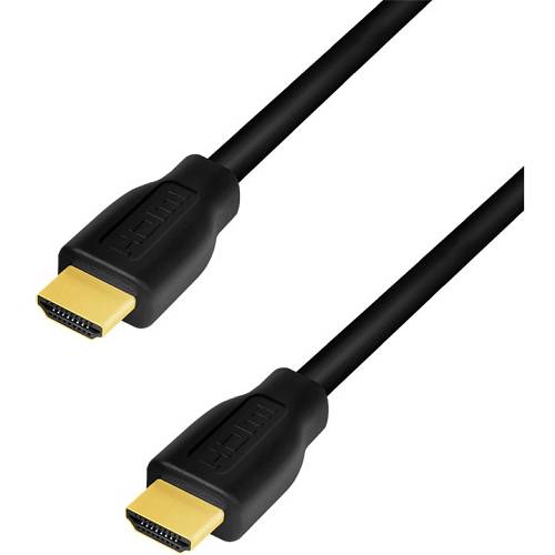 Logilink HDMI-Kabel A/M zu A/M. 4K/60 Hz. CCS. black. 2.0m