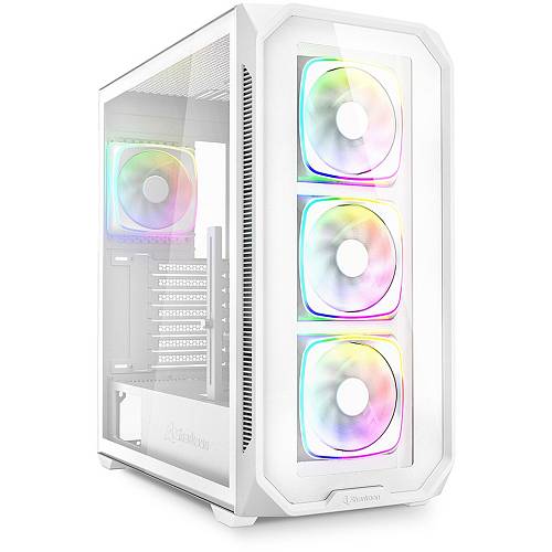 Sharkoon AK5G RGB ATX 1xGlas White