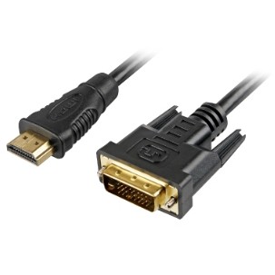 Sharkoon Kabel HDMI -> DVI-D (24+1) 5m black