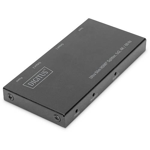 DIGITUS Ultra Slim HDMI Splitter. 1x2. 4K / 60 Hz