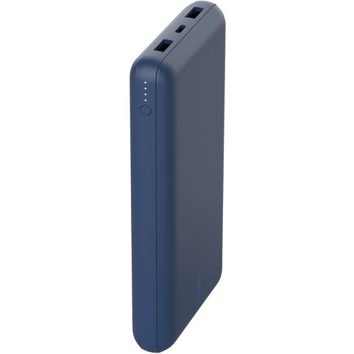 Belkin BOOST CHARGE Powerbank. 20.000mAh 15W. USB-A & -C. blue