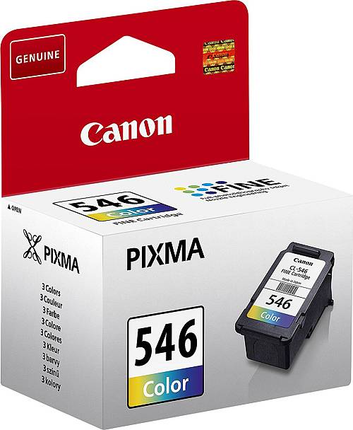 Canon Ink Cartridge Cl-546 Color For MG2450, MG2550, MG2551S, MG2950, MX495, MG2550S, MG3050, MG3051, TS305, TS3450, TR4650