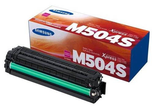 Samsung CLT-M504S , Magenta , original , toner cartridge (SU292A) , for Samsung CLP-415, CLX-4195 , MultiXpress SL-C1453, C1454 , Xpress SL-C1404, C1810, C1860