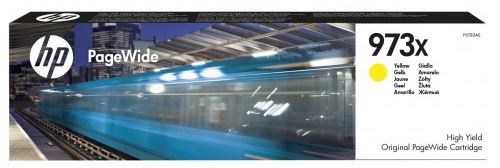 HP 973X , High Yield , yellow , original , PageWide , ink cartridge , for PageWide Managed MFP P57750, P55250 , PageWide Pro 452, 477