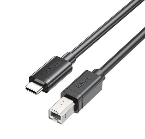 Unitek USB-C 2.0 to USB-B Printer Cable 3.0m