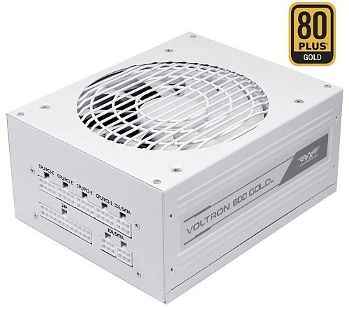 Armaggeddon Gaming PSU 800W Modular & Certified 80+ VOLTRON GOLD 800 White