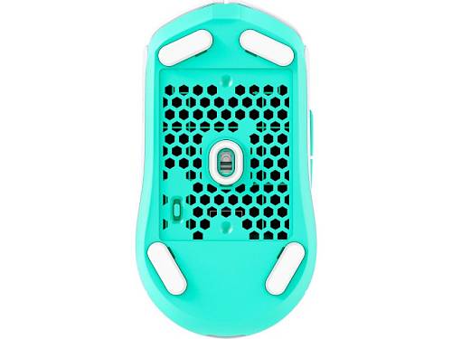 HyperX Pulsefire Haste 2 Core Wireless Gaming Mouse - White/Green/Purple - 8R2E7AA