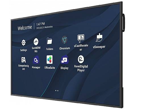 Viewsonic Commercial Display 4K 24/7 Digital Signage 55 myViewBoard CDE5530