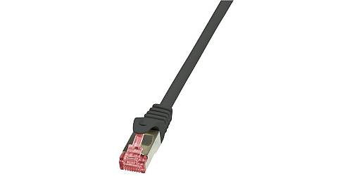 Patch Cable Cat.6 S/FTP PIMF PrimeLine, 1m, Black