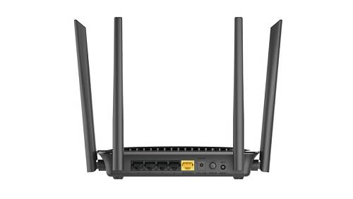 Dlink Router Wireless AC1200, Cloud, 4 X Lan Ports, 1x Wan Port, 4 External Antennas, Guest Zone, Uk Plug