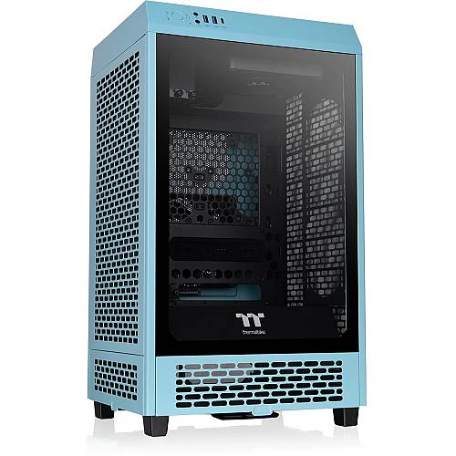 Mini Thermaltake The Tower 200 TG Turquoise