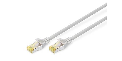 0.5m Cat6a S/FTP, Patch Cable, Grey
